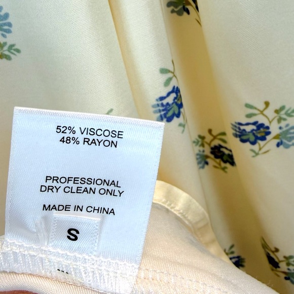 NWOT Folk Saint Sienna Dress Kindred Floral Prairie Western Mini Small Cottage - Picture 15 of 15